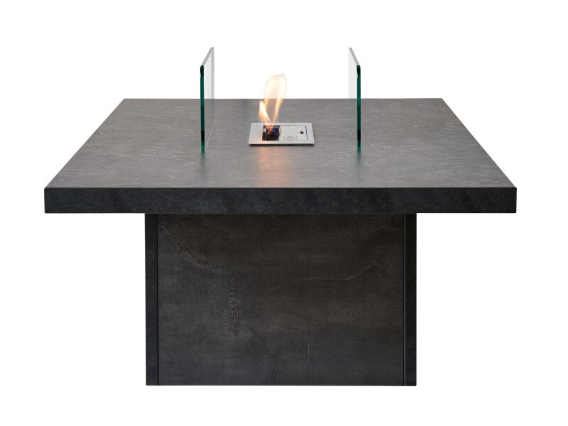 Acantha Castellon Bio Ethanol Coffee Table in Slate Effect