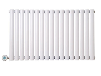 Eden Teppra 1200W Electric Column Radiator in White 600 x 1080mm