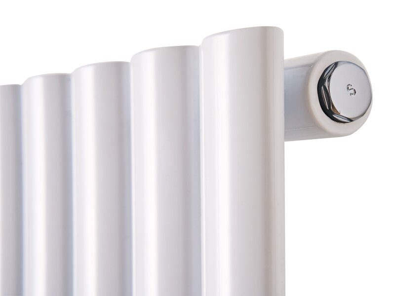 Eden Teppra 1200W Electric Column Radiator in White 600 x 1080mm