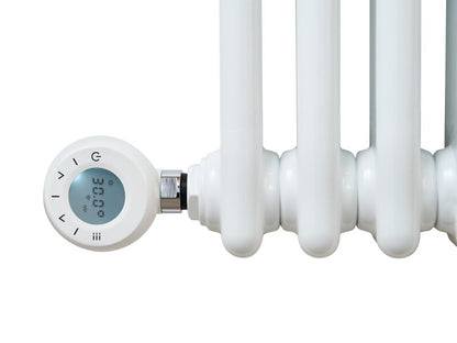 Eden Arcadia 600W Electric Column Radiator in White with Smart WiFi Control, 600 x 660mm 11313