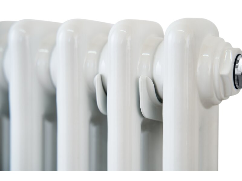 Eden Arcadia 600W Electric Column Radiator in White with Smart WiFi Control, 600 x 660mm 11313