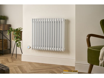 Eden Arcadia 600W Electric Column Radiator in White with Smart WiFi Control, 600 x 660mm 11313