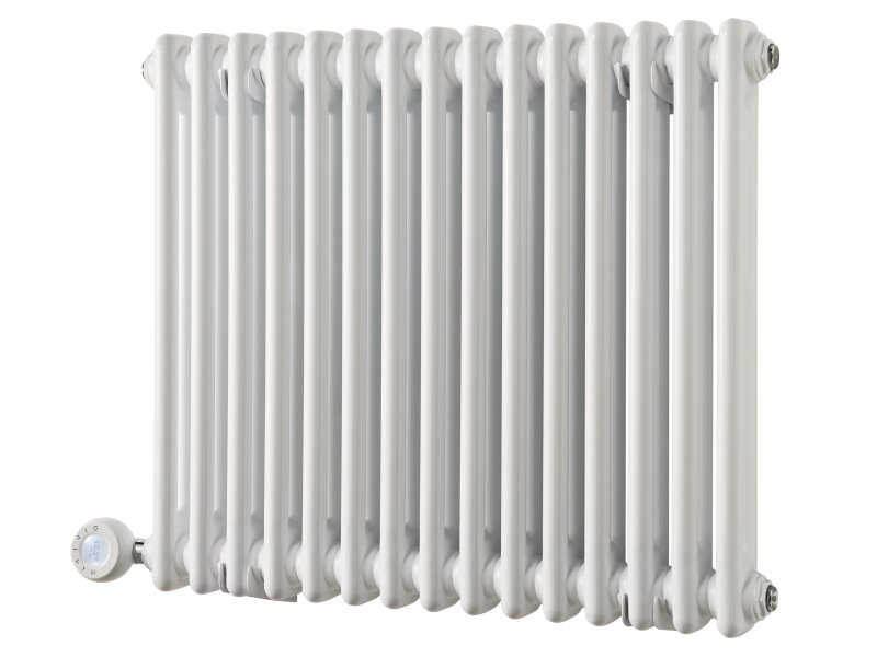 Eden Arcadia 600W Electric Column Radiator in White with Smart WiFi Control, 600 x 660mm 11313
