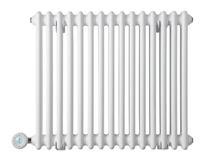 Eden Arcadia 600W Electric Column Radiator in White with Smart WiFi Control, 600 x 660mm 11313