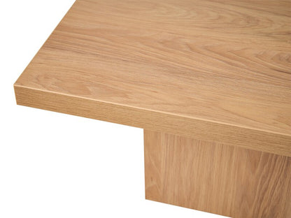 Acantha Castellon Bio Ethanol Coffee Table in Oak Effect