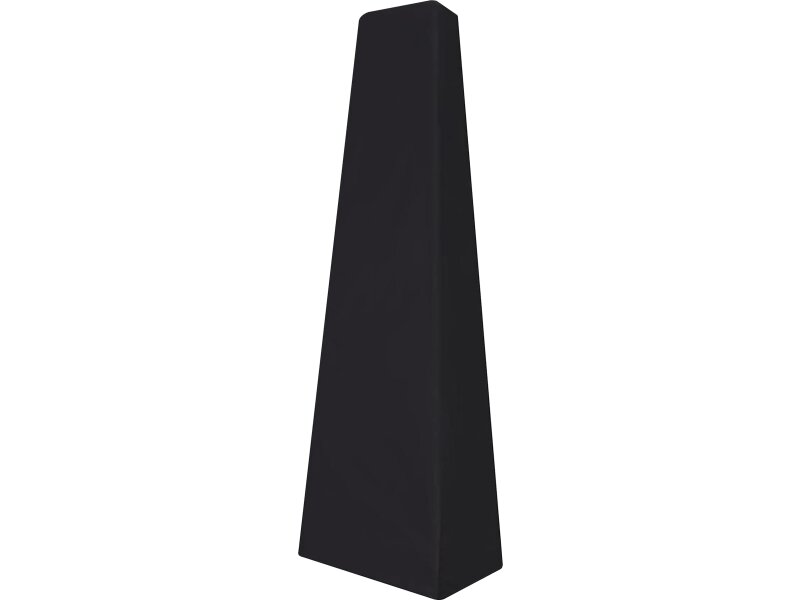 Field & Flame Alder Pyramid Patio Gas Heater in Black