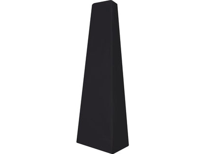 Field & Flame Alder Pyramid Patio Gas Heater in Black
