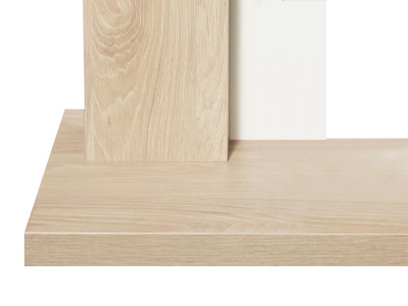 Adam Malmo Fireplace Oak & Black/Cream, 39"