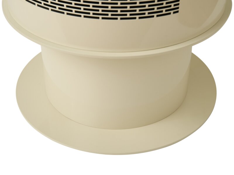 Acantha Orbit Cylinder Electric Stove with Remote in Cream 11382
