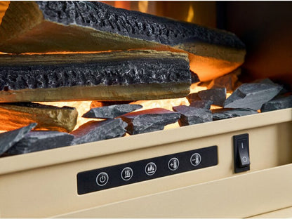 Acantha Halo Electric Stove in Cream