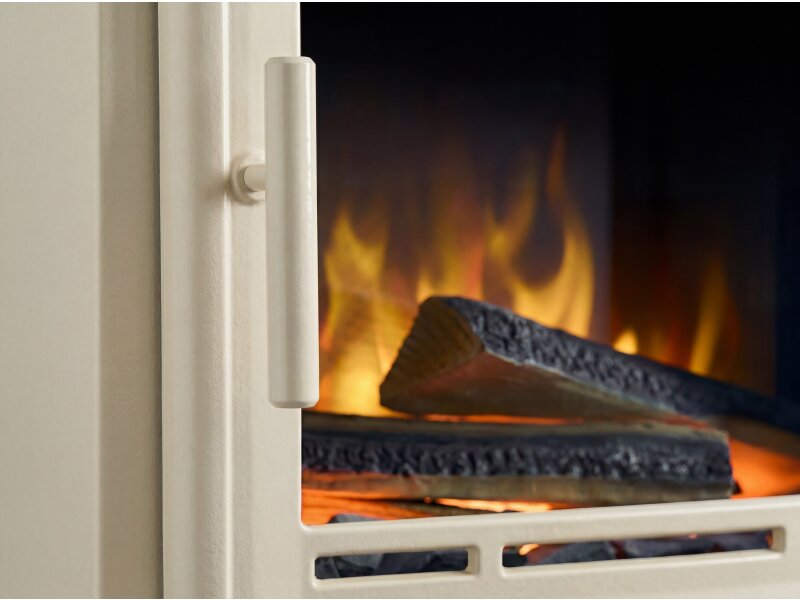 Acantha Halo Electric Stove in Cream