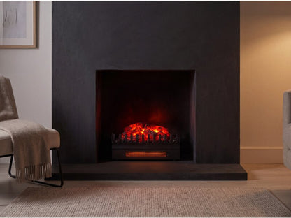 Sureflame Welford Electric Log Basket in Black