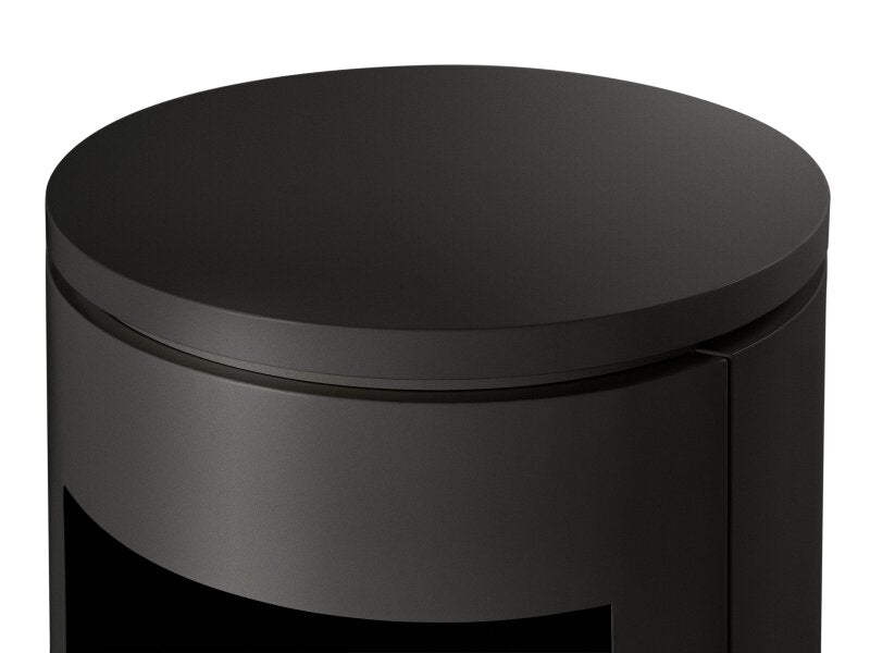 Sureflame Barila Bio Ethanol Stove in Matte Black