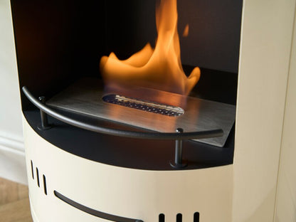 Sureflame Barila Bio Ethanol Stove in Cream