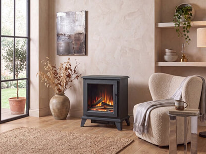Acantha Lumen Electric Stove in Black