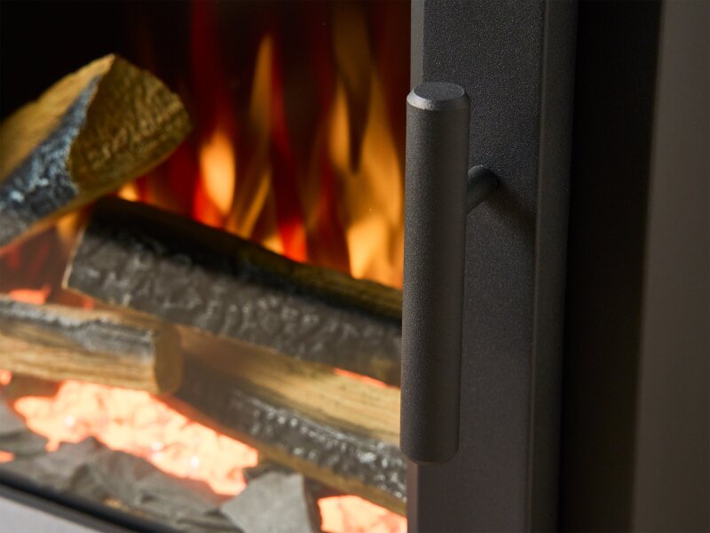 Acantha Lumen Electric Stove in Black