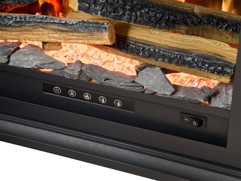 Acantha Lumen Electric Stove in Black