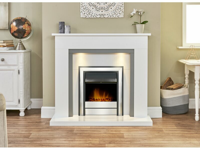 Acantha Argo Bio Ethanol Fire in Brushed Steel