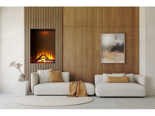 Acantha Aspire 50 Portrait Fully Inset Media Wall Electric Fire