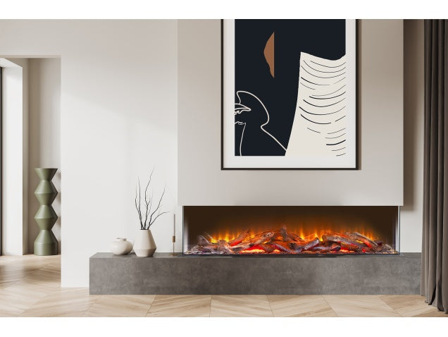 Acantha Ignis 1500 Panoramic Media Wall Electric Fire