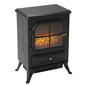 Akershus Traditional 1.85kW Cast iron effect Electric Stove