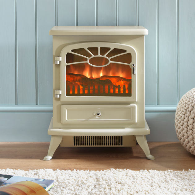 Focal Point ES 2000 Traditional 1.8kW Matt Cream Electric Stove