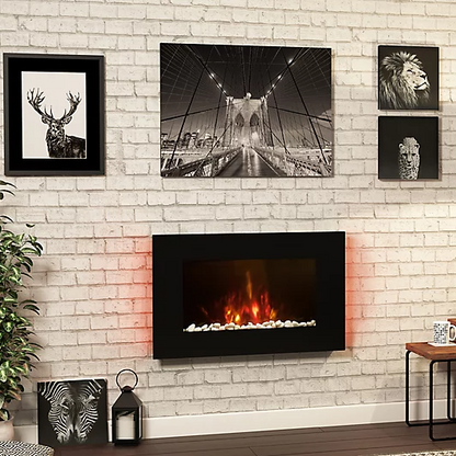 Be Modern Abington 2kW Wall Mounted Electric Fire