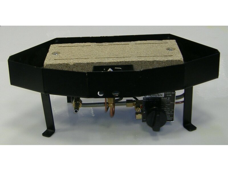 Nu Flame Gas Tray Fire, 16 Inch