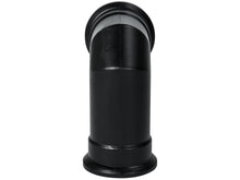 Load image into Gallery viewer, Short Angled Stove Pipe in Black
