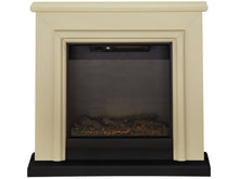 Load image into Gallery viewer, Adam Kensington Fireplace Suite in Stone Effect, 40 Inch
