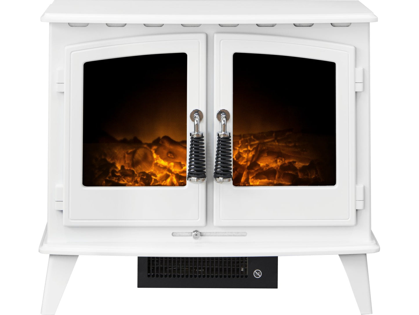 Adam Woodhouse Electric Stove in Pure White