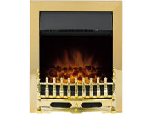 Load image into Gallery viewer, Adam Blenheim Electric Fire in Brass
