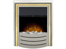 Load image into Gallery viewer, Adam Lynx 3-in-1 Electric Fire Grey + Interchangeable Trims
