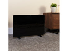 Load image into Gallery viewer, Adam iRad Freestanding Electric Panel Heater Black Glass + Thermostat
