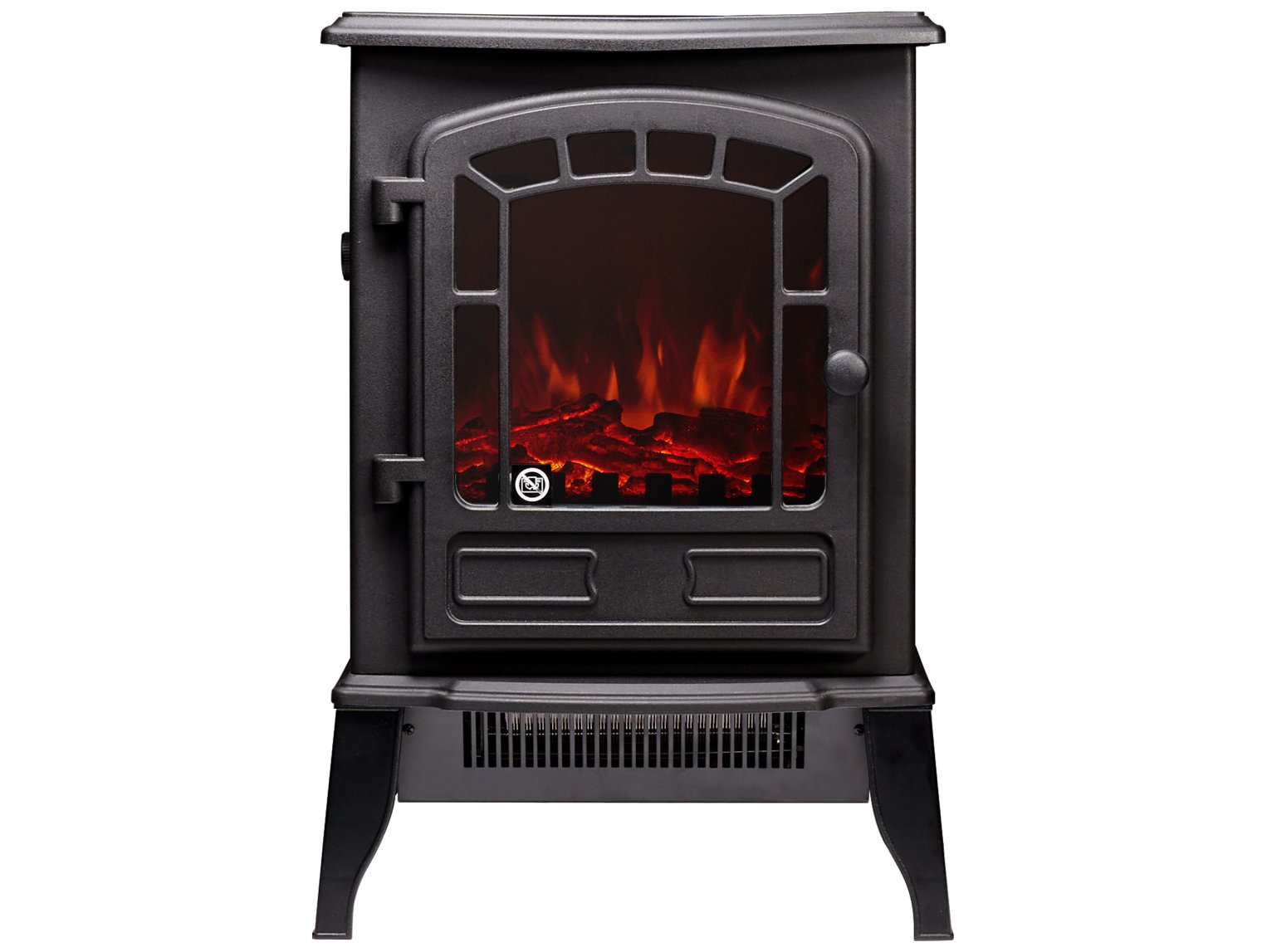 The Ripon Electric Stove in Black