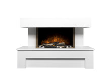 Load image into Gallery viewer, Adam Havana Fireplace Suite with Remote Control in Pure White, 43 Inch
