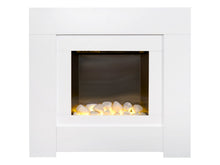 Load image into Gallery viewer, Adam Brooklyn Electric Fireplace Suite in Pure White, 30 Inch
