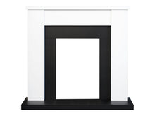Load image into Gallery viewer, Adam Solus Fireplace in Black and Pure White, 39 Inch

