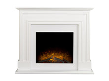 Load image into Gallery viewer, Adam Sandwell Electric Fireplace Suite in Pure White, 44 Inch

