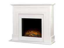 Load image into Gallery viewer, Adam Sandwell Electric Fireplace Suite Pure White, 44&quot;
