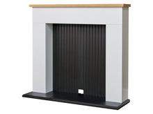 Load image into Gallery viewer, Adam Innsbruck Stove Fireplace Pure White, 48&quot;
