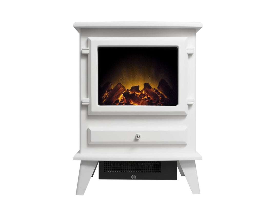 Adam Hudson Electric Stove in Textured White