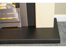 Load image into Gallery viewer, Adam Holden Fireplace Cream &amp; Black + Helios Electric Fire Brushed Steel, 39&quot;
