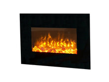 Load image into Gallery viewer, Sureflame WM-9334 Electric Wall Mounted Fire with Remote in Black, 26 Inch
