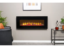 Load image into Gallery viewer, Sureflame WM-9331 Electric Wall Mounted Fire with Remote in Black, 42 Inch NEW
