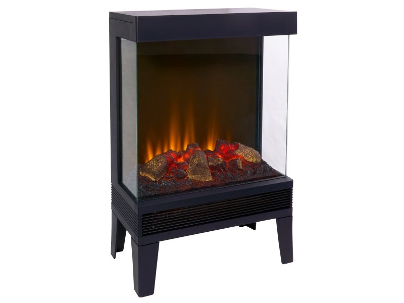 Sureflame ES-9328 3-Sided Electric Stove in Black