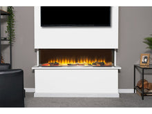 Load image into Gallery viewer, Adam Sahara Electric Inset Media Wall Panoramic Fire 51 Inch 1250mm
