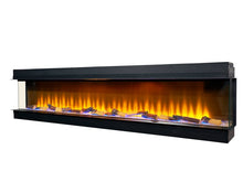 Load image into Gallery viewer, Adam Sahara Electric Inset Media Wall Panoramic Fire 81 Inch 2000mm
