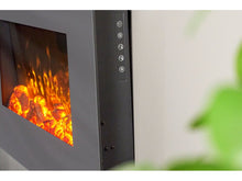 Load image into Gallery viewer, Sureflame WM-9541 Electric Wall Mounted Fire with Remote in Grey, 26 Inch
