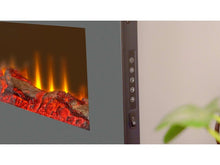 Load image into Gallery viewer, Sureflame WM-9505 Electric Wall Mounted Fire with Remote in Grey, 42 Inch
